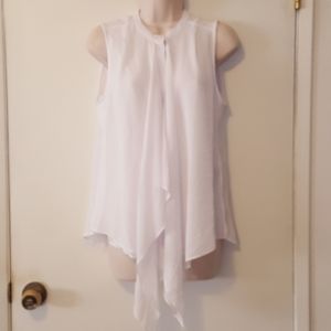 White Layered Blouse